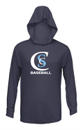 CSC BASEBALL LONG SLEEVE UNISEX LIGHTWEIGHT HOODIES