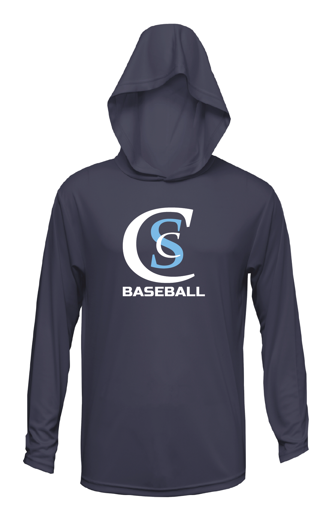 CSC BASEBALL LONG SLEEVE UNISEX LIGHTWEIGHT HOODIES