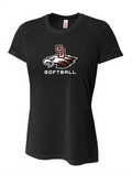 SD EAGLES SOFTBALL WOMEN'S CUT T-SHIRT - V2