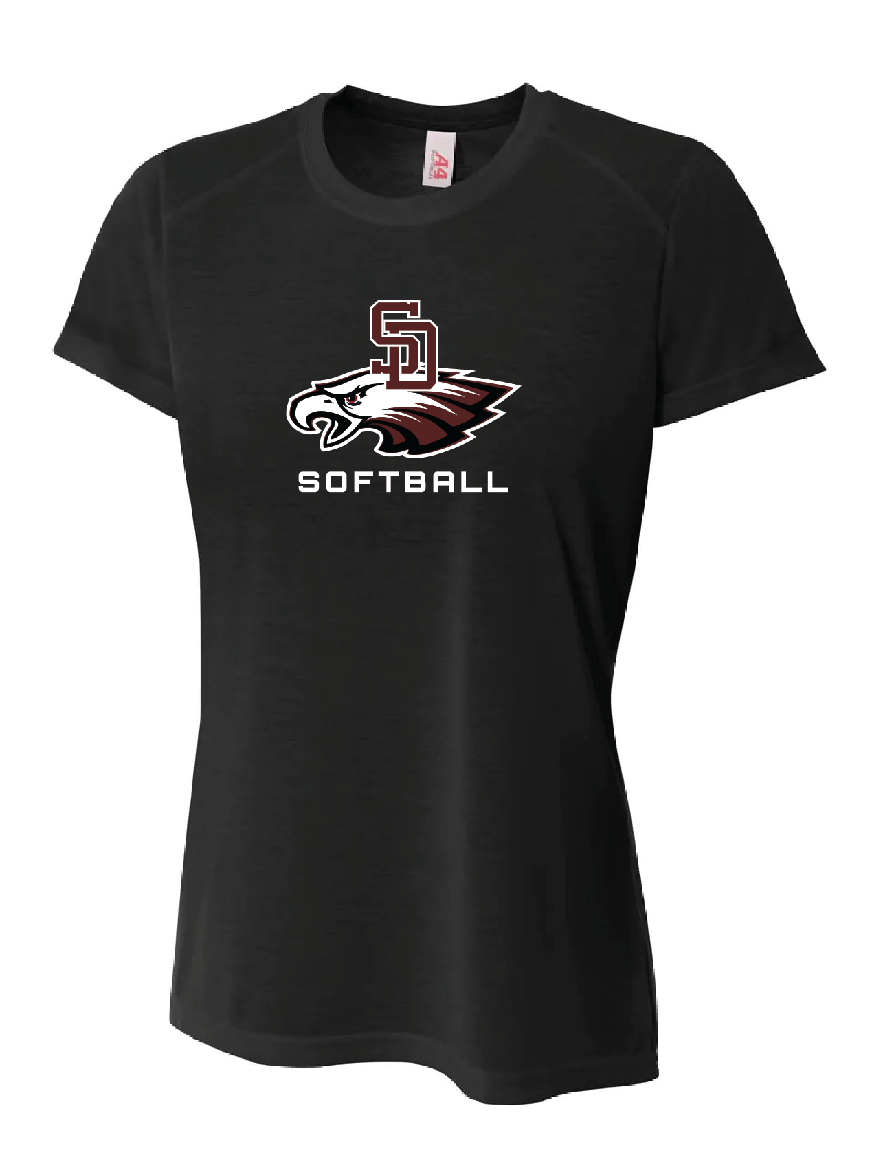 SD EAGLES SOFTBALL WOMEN'S CUT T-SHIRT - V2