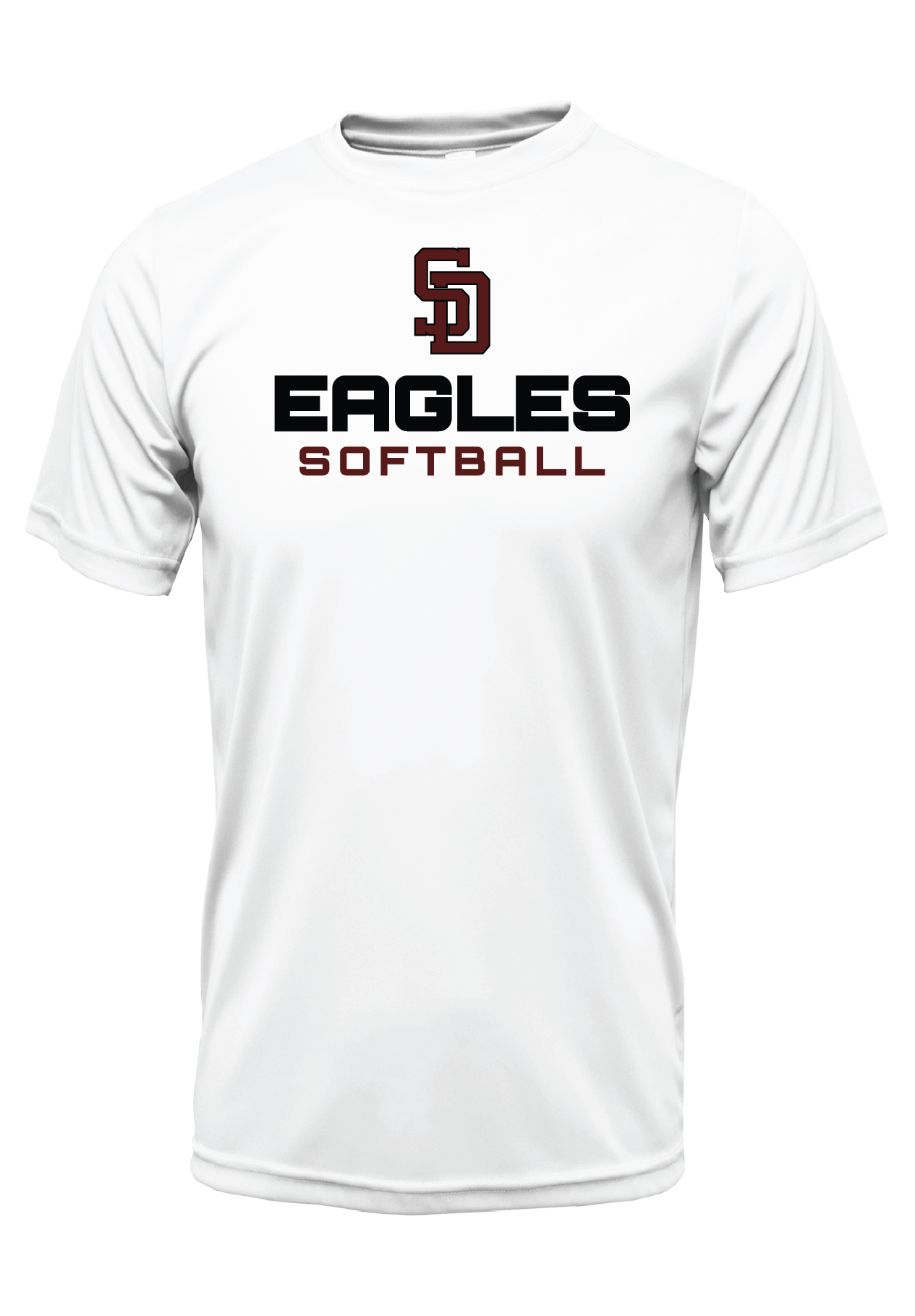 SD EAGLES SOFTBALL UNISEX T-SHIRTS - V1