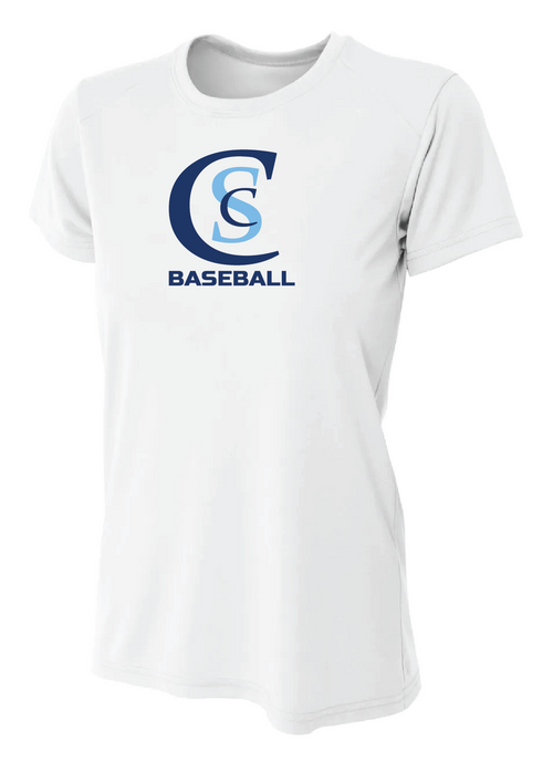 CSC BASEBALL WOMEN'S CUT T-SHIRTS
