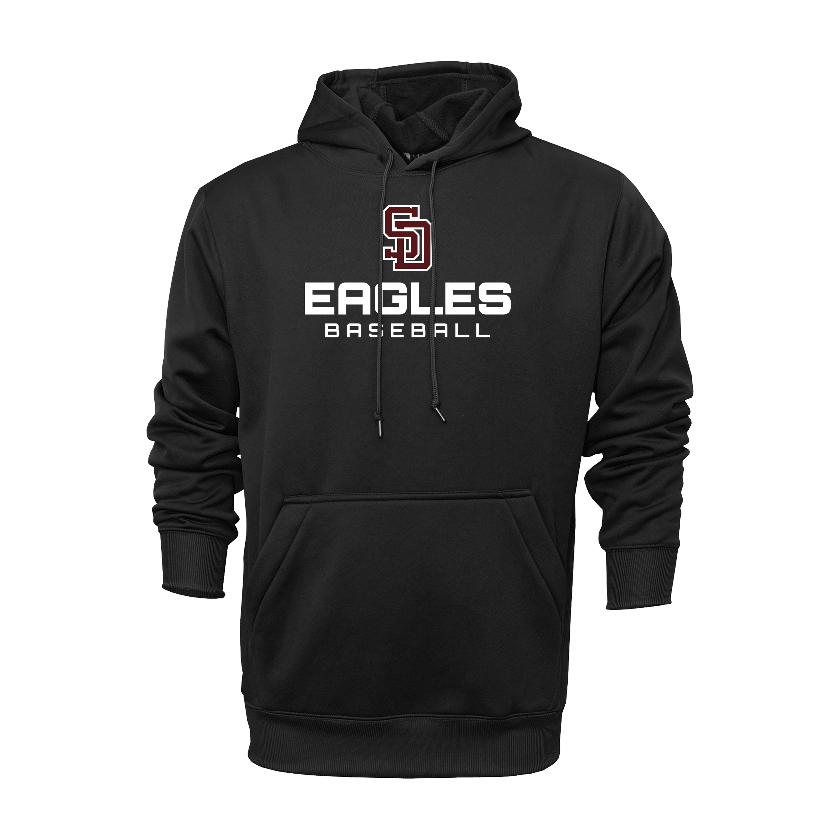 SD EAGLES BASEBALL UNISEX LONG SLEEVE HEAVYWEIGHT HOODIE - V1