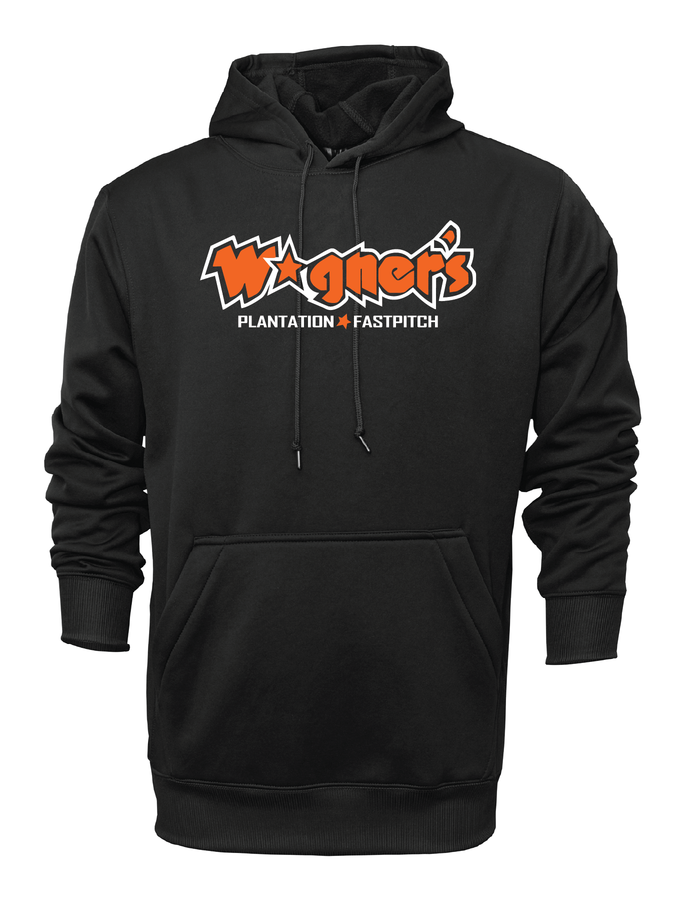 WAGNERS FASTPITCH SOFTBALL UNISEX LONG SLEEVE HEAVYWEIGHT HOODIES - V1
