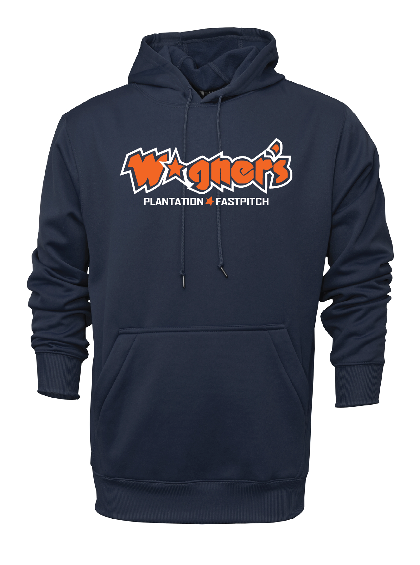 WAGNERS FASTPITCH SOFTBALL UNISEX LONG SLEEVE HEAVYWEIGHT HOODIES - V1